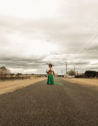 Styling shoot - Road stance - wearable art